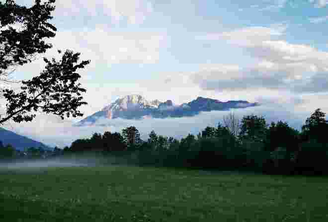 Morgendlicher Spaziegang