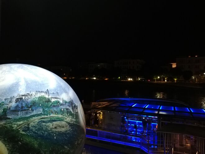Salzburg bei Nacht 