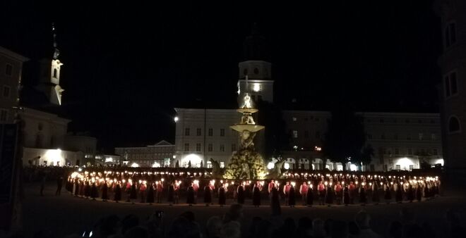 Festspieleröffnung - Fackeltanz 2019