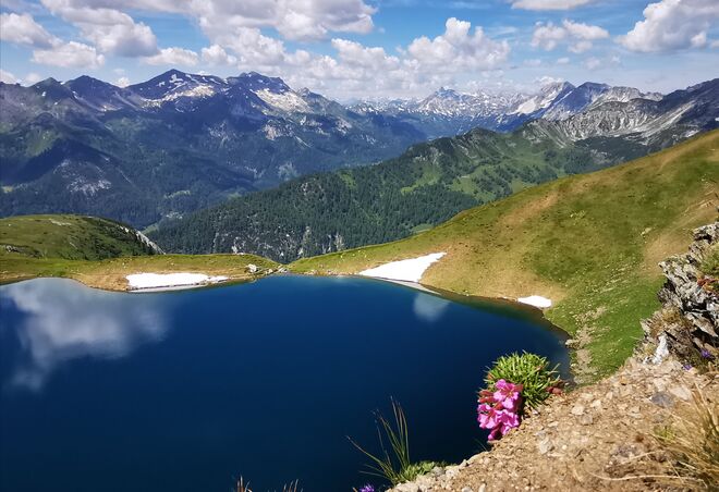 Blick auf den Twengeralmsee