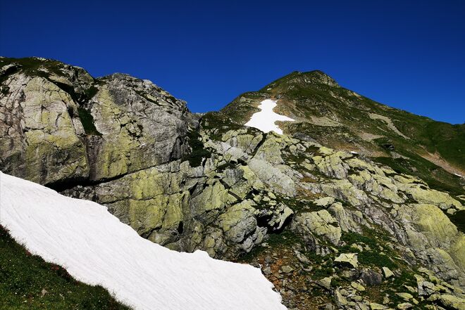 Die weiße "Bergfee" mit Hut