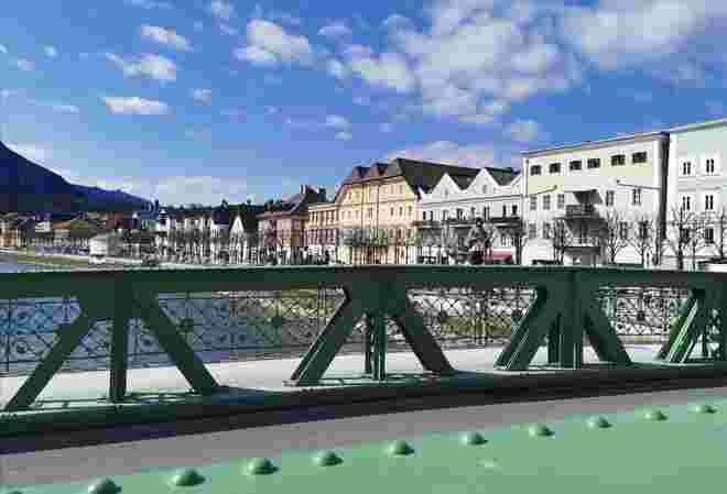 Auf der Elisabethbrücke