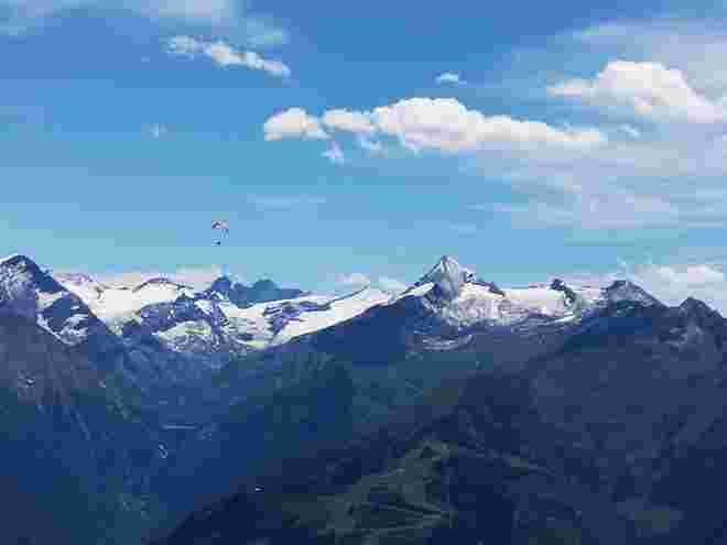 Wo ist der Paragleiter?