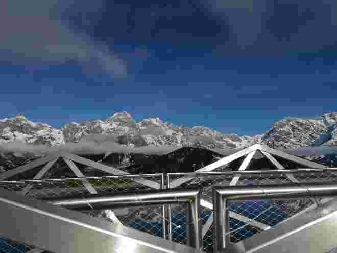 Panorama mit Spitzen 