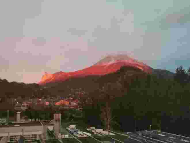 Gaisberg in der Abendsonne