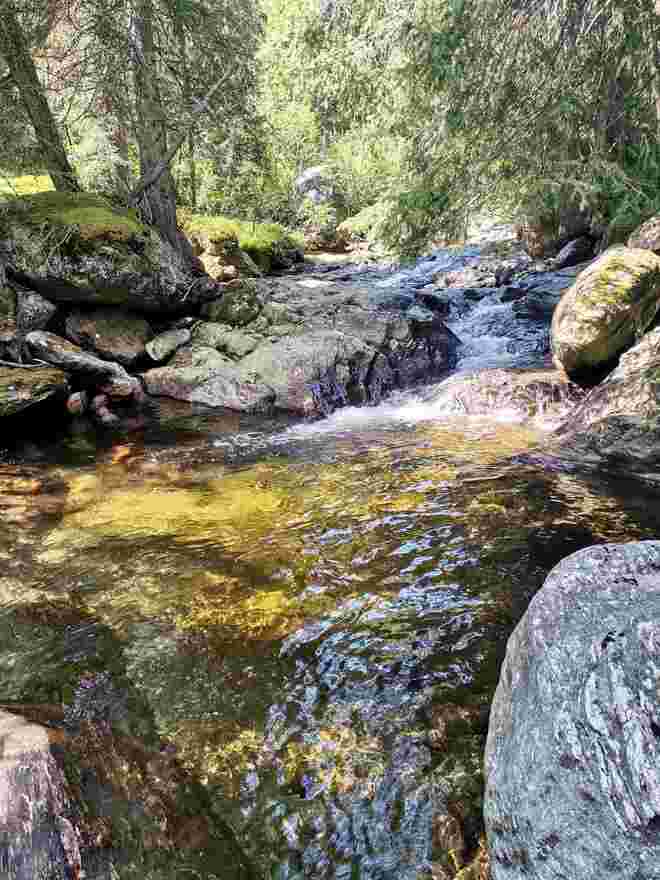 Gebirgswasserpool