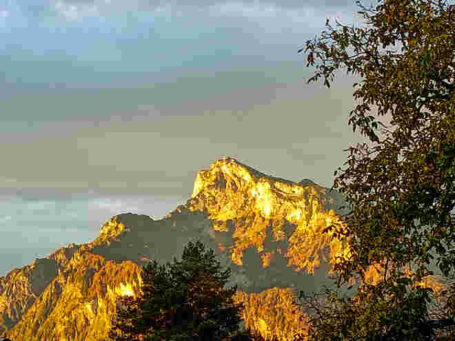 Die letzten Sonnenstrahlen