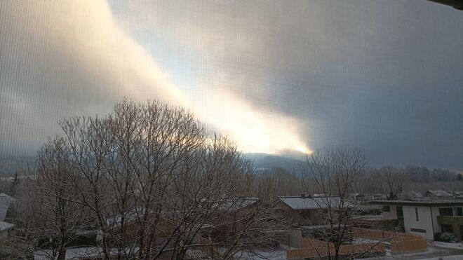 Sonnenaufgang in Schlenkennähe