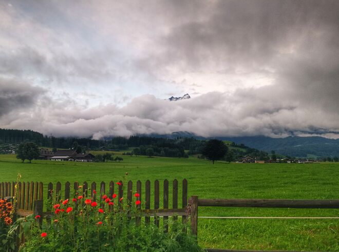 Breithorn über dem Meer (Wolken&Steiernen Meer) meer) 