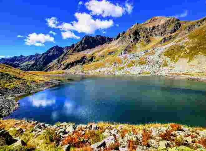 Lignitzsee im Herbstkleid 