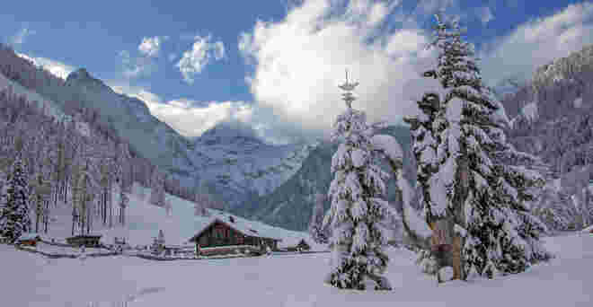 Winterzauber in der Alm