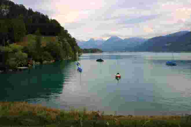 Regenstimmung am Wolfgangsee