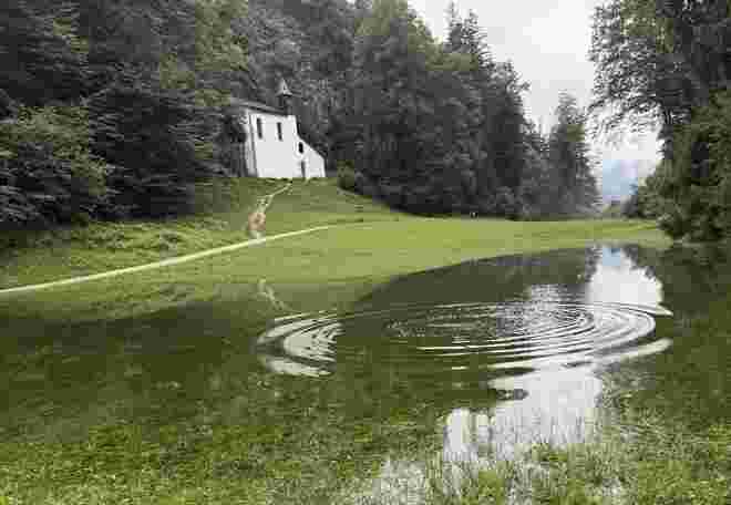 Ort der Entlastung (den schweren Stein ins Wasser geworfen!)