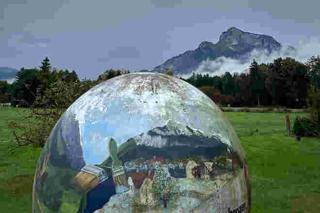 Malerischer Untersberg