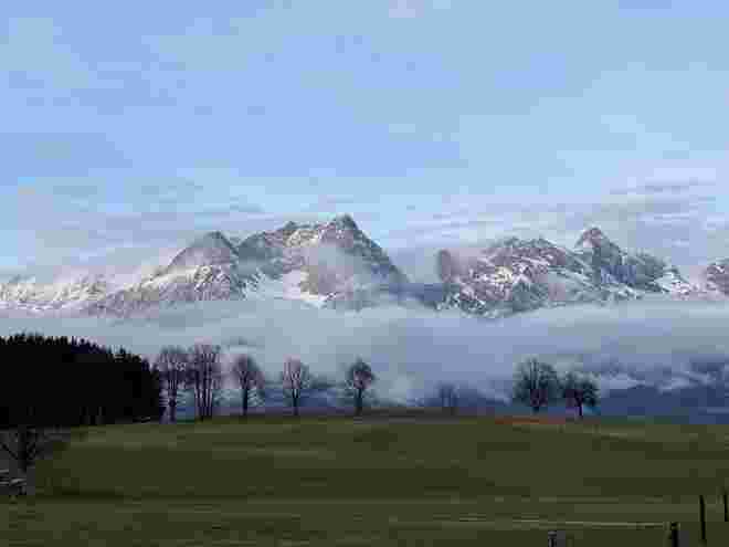 Blick aufs Steinerne Meer