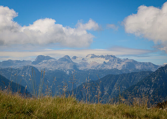 Noch einmal am Loser Dachstein schauen, bevor das Wetter schlechter wird...