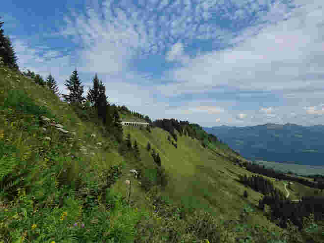 Schöne Wolkenstimmung