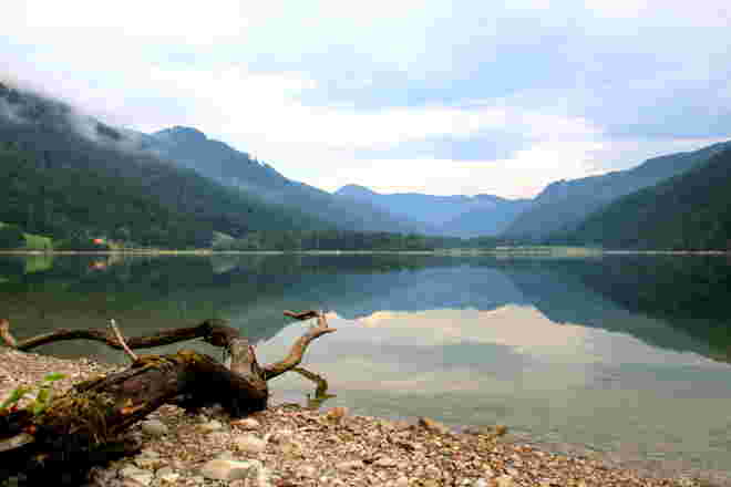 Abendruh am Hintersee
