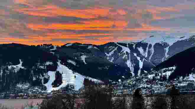 Zell am See zur blauen Stunde 