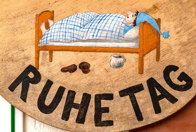 Heute wird nichts getan.