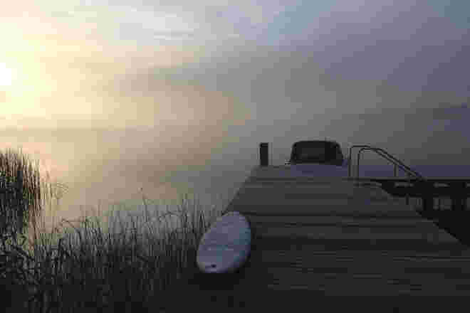 Sonne im Morgennebel
