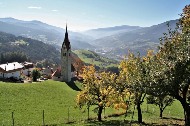 Herbstnachmittag - Stimmung bei sinkender Sonn