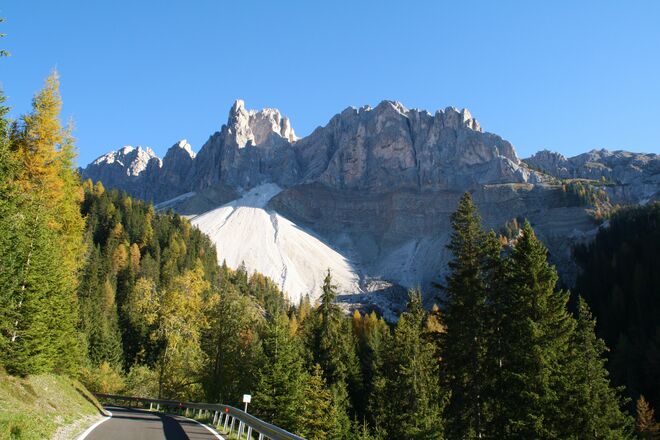 Herbst an den Geißlerspitzen . . .