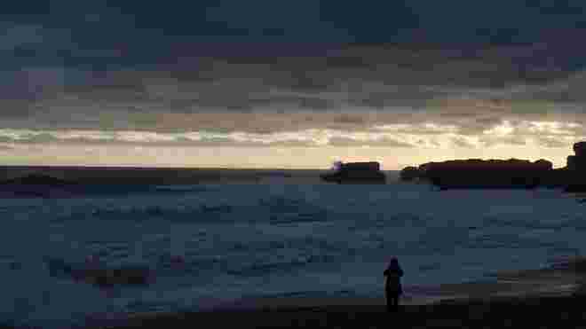Unwetter an der Algarve