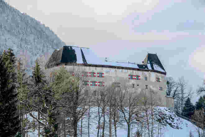 Am Fuße des Hochstaufens...