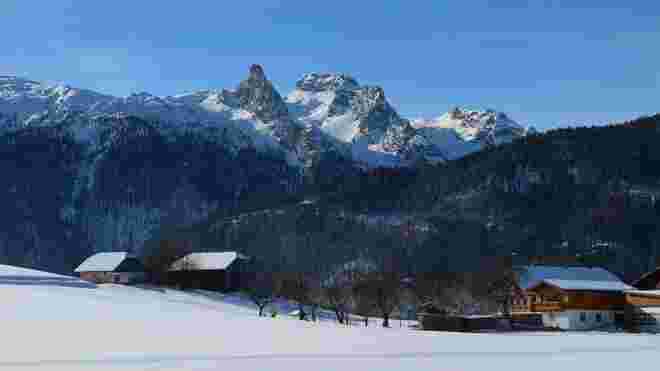 Schneeschuhwandern Abtenau.
