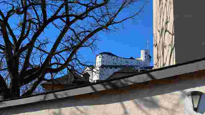 Ein Blick vom Stift Nonnberg