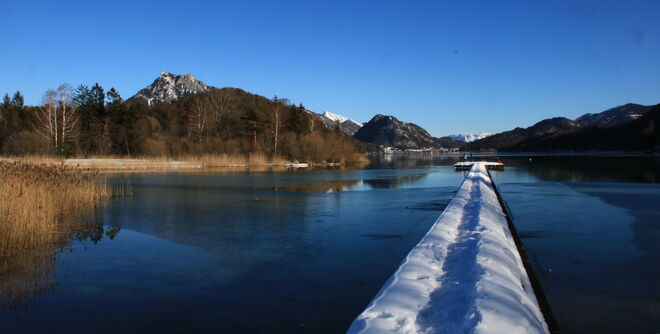 Ein herrlicher Februartag am Fuschlsee