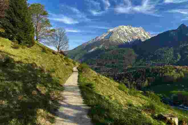 Aussicht auf den Watzmann
