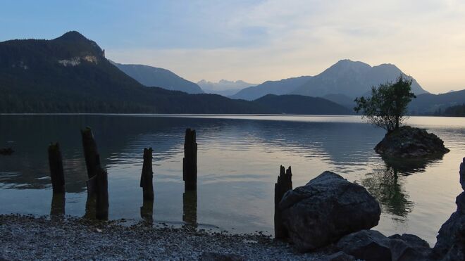 Blick auf den Altausseer- See
