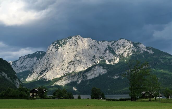 Gewitterstimmung über der Trisselwand