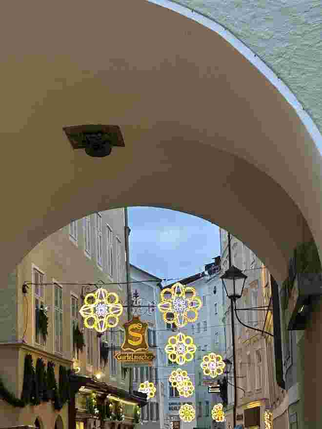 Morgenstimmung durchs Lederertor