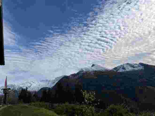 Schäfchenwolken