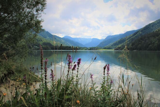 Letzte Sommersonnenstrahlen am Hintersee