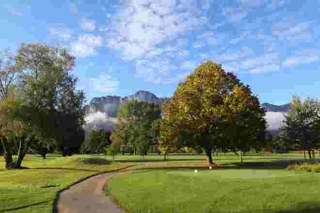 Herbstbeginn am Golfplatz