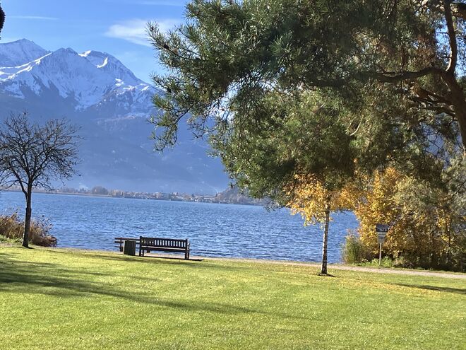 Das Bankerl ist noch frei