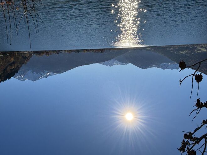 Ein strahlender Tag am Zeller See