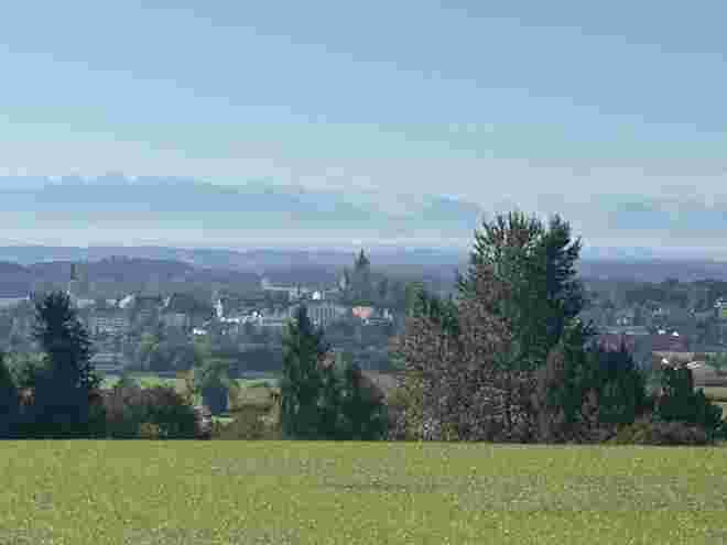 Blick in die Berge 