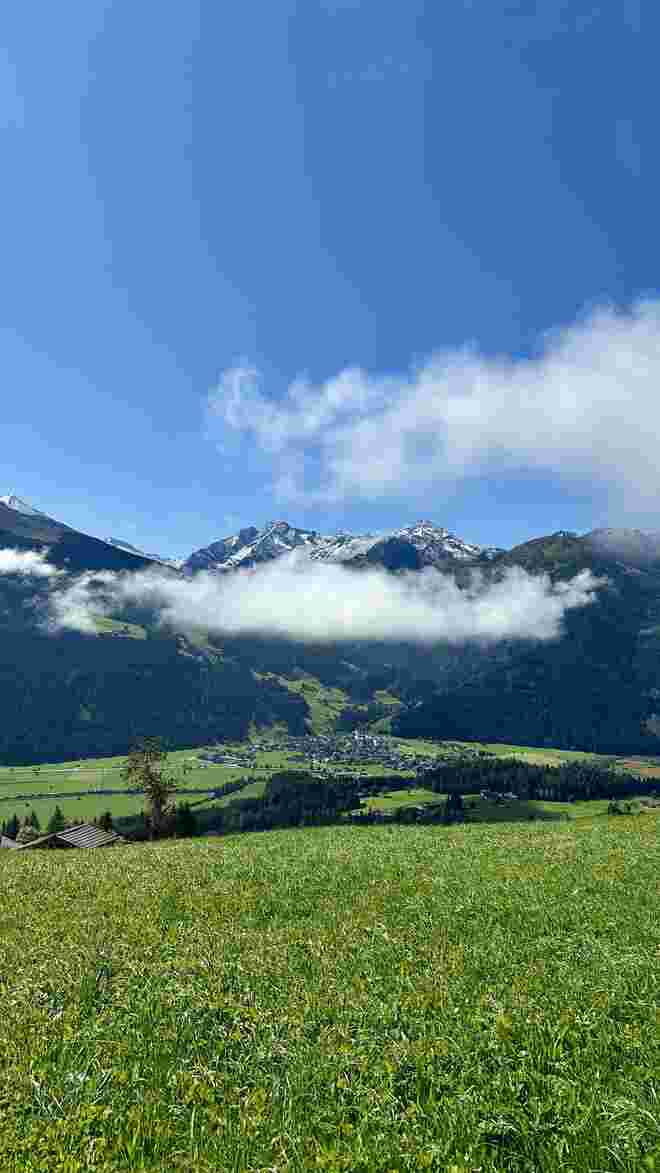 Blick auf Hollersbach