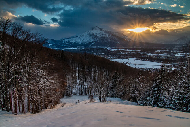 "Ein Strahl zu mir!"
