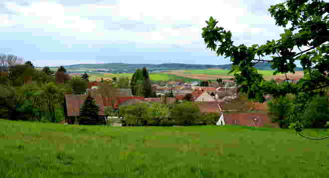 Blick auf Groß Rußbach