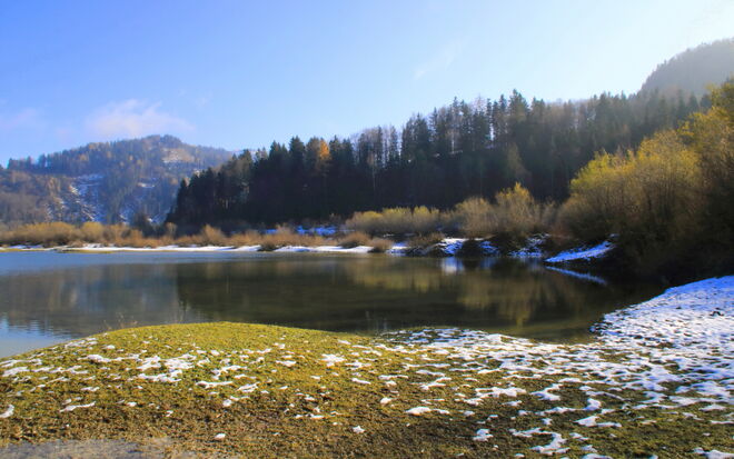 Nach dem Nebel kam kurz die Sonne