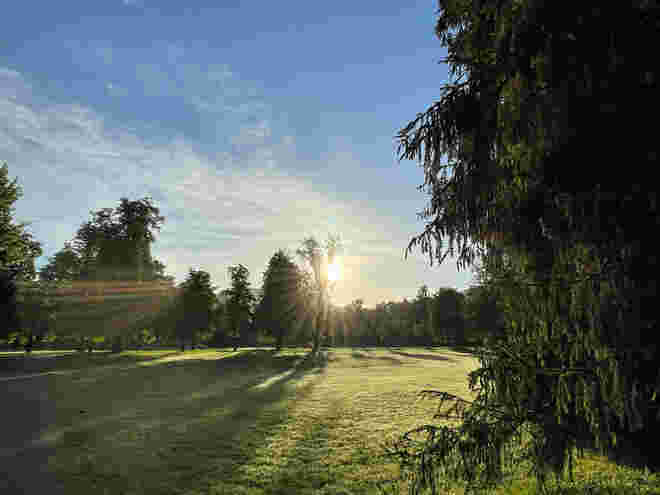Strahlender Morgen