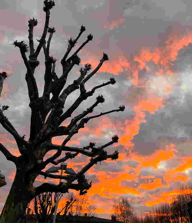 Brennender Himmel