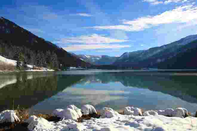 Winterstimmung am Hintersee