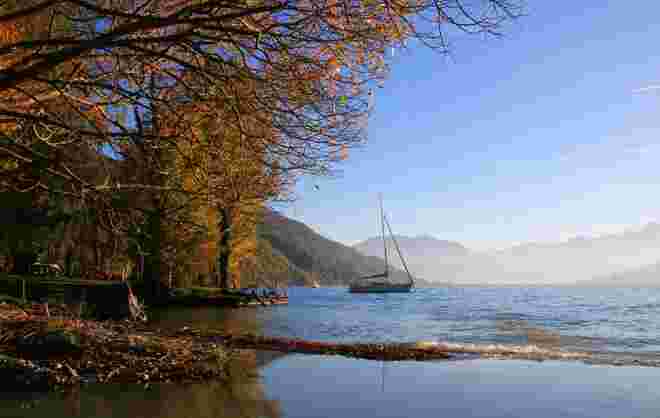 Herbststimmung am Attersee